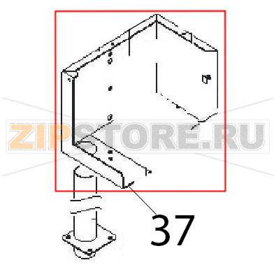 Term. block support Angelo Po 1G1PE1E Term. block support Angelo Po 1G1PE1EЗапчасть на деталировке под номером: 37
