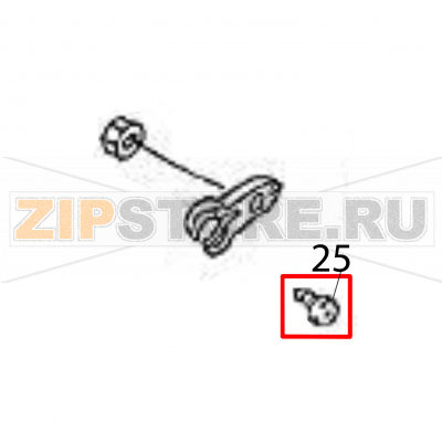 Pan head screw+SW+WS Sato HR224 TT Pan head screw+SW+WS Sato HR224 TTЗапчасть на деталировке под номером: 25Название запчасти на английском языке: Pan head screw+SW+WS Sato HR224 TT.