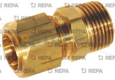 ПРЯМОЙ ПАТРУБОК 3/8&quot; ГАЗОВЫЙ 