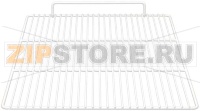 SHELF GRILL GN 2/1 650X530MM