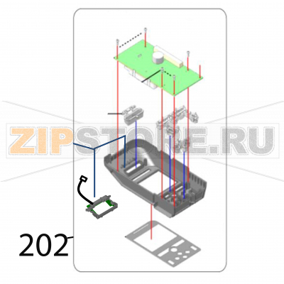 Control panel assy (NFC) Sato CL4NX Plus Control panel assy (NFC) Sato CL4NX PlusЗапчасть на деталировке под номером: 202Название запчасти на английском языке: Control panel assy (NFC) Sato CL4NX Plus.