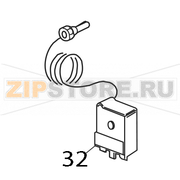 Termostato vasca Elettrobar Fast 160 DP Termostato vasca Elettrobar Fast 160 DPЗапчасть на деталировке под номером: 32