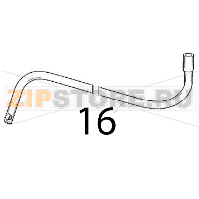 Tubo in plastica Scotsman B 40 Tubo in plastica Scotsman B 40Запчасть на деталировке под номером: 16