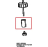 Hold down weight with filter Unox XVC 505E