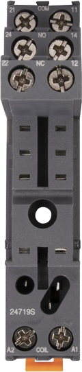 Розетка для 2 контактных реле R2G, 10A Shenler SRC08-E 