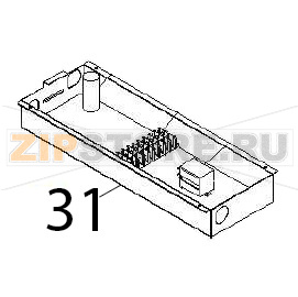 Board panel board Angelo Po DS31 Board panel board Angelo Po DS31Запчасть на деталировке под номером: 31