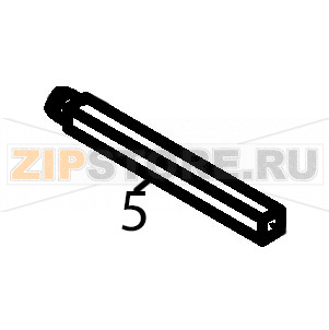 Lever shaft Fagor VG-201 Lever shaft Fagor VG-201Запчасть на деталировке под номером: 5Название запчасти Fagor на английском языке: Lever shaft VG-201.