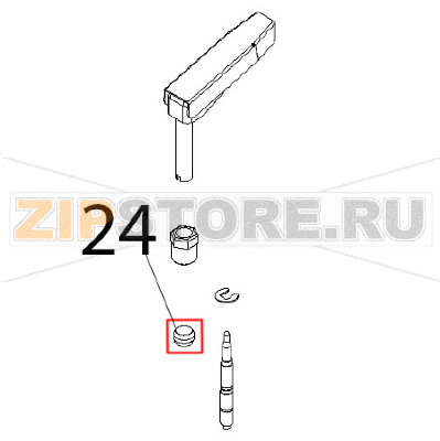 Bicono Ø: 8x6.5 Angelo Po 2N1FAGF Bicono Ø: 8x6.5 Angelo Po 2N1FAGFЗапчасть на деталировке под номером: 24