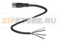Кабель датчика-исполнительного устройства Female connector V15-G-BK15M-PUR-U Pepperl+Fuchs
