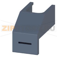 Аксессуар для 3KD0 типоразмер 02 Cable connection cover Standard length, 1-пол. contains 4 units Siemens 3KD9024-1B