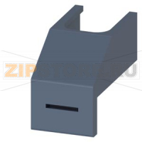 Аксессуар для 3KD0 типоразмер 02 Cable connection cover Standard length, 1-пол. contains 4 units Siemens 3KD9024-1B