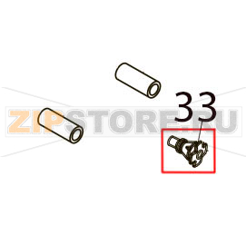 PCB Support CS-10S Toshiba TEC B-SX4T-GS20-QM-R PCB Support CS-10S Toshiba TEC B-SX4T-GS20-QM-RЗапчасть на деталировке под номером: 33
