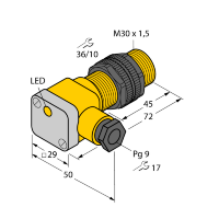 Датчик индуктивный Turck BI10-P30SK-Y1X