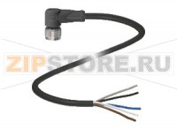 Кабель датчика-исполнительного устройства Female connector V15-W-BK10M-PUR-U Pepperl+Fuchs