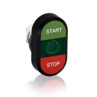 Кнопка двойная, MPD4-11G ABB 1SFA611133R1102