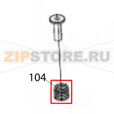 Spring (head) Sato CG212DT Spring (head) Sato CG212DTЗапчасть на деталировке под номером: 104Название запчасти на английском языке: Spring (head) Sato CG212DT.