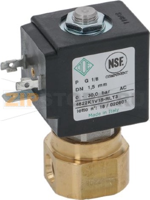 SOLENOID VALVE ODE 2-WAY ø 1/8 24VAC 8W 