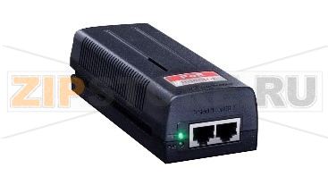 Инжектор PoE для подключения устройств с питанием от Power over Ethernet 1 порт 10/100/1000 30W 
