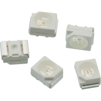 Cветодиод 90 мкд, SMD, 3528, 120°, 30 мА, 2 В, ярко-зеленый Würth Elektronik 150141ВS73100