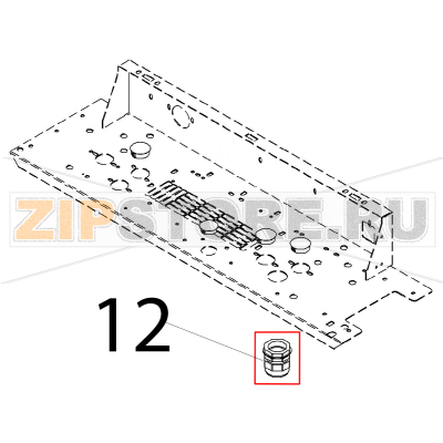 Fairlead Angelo Po BX101E Fairlead Angelo Po BX101EЗапчасть на деталировке под номером: 12