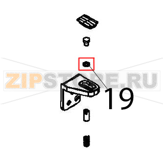 Washer Angelo Po FX61E1 Washer Angelo Po FX61E1Запчасть на деталировке под номером: 19