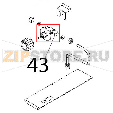Rubinetto 3/8" Angelo Po 1G1BR1E Rubinetto 3/8" Angelo Po 1G1BR1EЗапчасть на деталировке под номером: 43