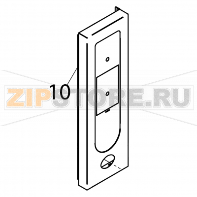 Control panel Fagor VG-101 Control panel Fagor VG-101Запчасть на деталировке под номером: 10Название запчасти Fagor на английском языке: Control panel VG-101.