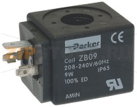 BOBINA PARKER ZB09 9W 208/240V 60Hz UR