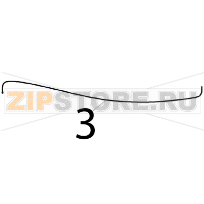 Rubber hose Ø: 17, Ø: 10xH²O Angelo Po FX61E2 Rubber hose Ø: 17, Ø: 10xH²O Angelo Po FX61E2Запчасть на деталировке под номером: 3