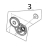 Gear assembly TSC Alpha-2R
