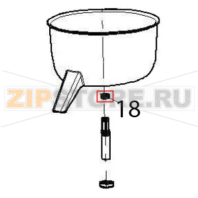 Damping ring Hurakan HKN-SPM Damping ring Hurakan HKN-SPMЗапчасть на деталировке под номером: 18