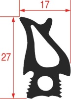 GASKET OVEN FRONT 780x740 mm