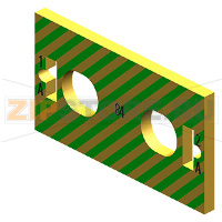 SIMATIC ET 200SP, 10 БИРОК ДЛЯ ЦВЕТОВОГО КОДИРОВАНИЯ, ЦВЕТОВОЙ КОД CC84, ДЛЯ 2 КЛЕММ ВНУТРЕННЕЙ ШИНЫ AUX, ДЛЯ БАЗОВОГО БЛОКА ТИПА C0, С КЛЕММАМИ PUSH-IN Siemens 6ES7193-6CP84-2AC0