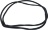 CONTROL PANEL GASKET 635x225 mm