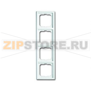 Рамка четырехместная, альпийский белый ABB 2CKA001754A4176 