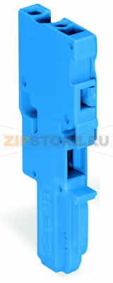 1-проводниковая розетка; 4 mm; 1-пол.; 4,00 mm; синие Wago 769-101/000-006 