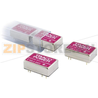 Преобразователь DC/DC, печатный монтаж, 12 V/DC, 500 mA, 6 W Traco Power TEN 5-1212
