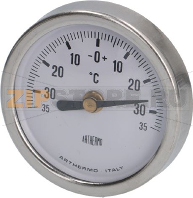 ТЕРМОМЕТР ИЗ НЕРЖАВЕЮЩЕЙ СТАЛИ -35+35°C 