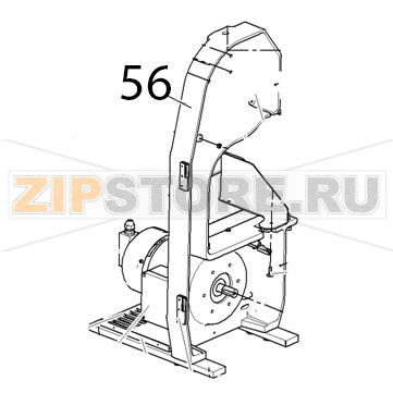 Body Viatto HLS-1650A Body Viatto HLS-1650AЗапчасть на деталировке под номером: 56