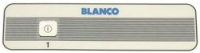 1 PUSH-BUTTON ADHESIVE PLATE 177x46 mm