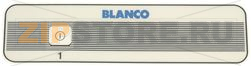 1 PUSH-BUTTON ADHESIVE PLATE 177x46 mm 