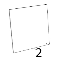Inner glass 457x432x6 BETFL, Unox XVC 205E