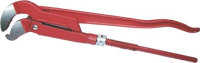 RED-VARNISHED PIPE WRENCH 450 mm