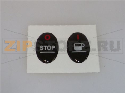 TARGA ADESIVA CAFFE&amp;#039;/STOP 