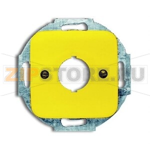 Накладка с суппортом для командно-сигнальных приборов, D=22.5 мм, жёлтая ABB 2CKA001724A2696 