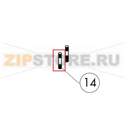 Fuse 0.125a (t) Lainox MVE051P                                                                                             Fuse 0.125a (t) Lainox MVE051PЗапчасть на сборочном чертеже под номером: 14Название запчасти на итальянском языке языке: Fuse 0.125a (t) Lainox MVE051P
