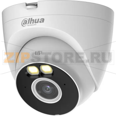 IP-видеокамера, купольная Dahua DH-IPC-T4AP-LED-0360B 