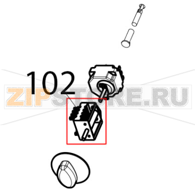 Switch Tecnoinox FRS35E7 Switch Tecnoinox FRS35E7Запчасть на деталировке под номером: 102