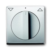 Плата центральная с поворотной ручкой, сталь ABB 2CKA001710A3748