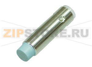 Индуктивный датчик Inductive sensor NBN4-12GM40-E2-T-V1 Pepperl+Fuchs General specificationsSwitching functionNormally open (NO)Output typePNPRated operating distance4 mmInstallationnon-flushOutput polarityDCAssured operating distance0 ... 3.24 mmActuating elementmild steel, e. g. 1.0037, SR235JR (formerly St37-2) 12 mm x 12 mm x 1 mmReduction factor rAl 0.5Reduction factor rCu 0.4Reduction factor r304 0.8Reduction factor rBrass 0.5Nominal ratingsInstallation conditionsA8 mmB9 mmC8 mmF27 mmOperating voltage10 ... 30 VSwitching frequency0 ... 800 HzHysteresis0.03 ... 0.88  mmReverse polarity protectionyesShort-circuit protectionyesOverload resistanceyesWire breakage protectionyesInductive overvoltage protectionyesSurge suppressionyesRipple10  %Voltage drop&le 2.5 VRepeat accuracy0.2 mmOperating current0 ... 200 mAOff-state current&le 0.01 mANo-load supply current&le 7 mASwitching state indicatorall direction LED, yellowFunctional safety related parametersMission Time (TM)20 aDiagnostic Coverage (DC)0 %Approvals and certificatesCCC approvalCCC approval / marking not required for products rated &le36 VAmbient conditionsAmbient temperature-25 ... 100 °C (-13 ... 212 °F)Storage temperature-40 ... 100 °C (-40 ... 212 °F)Mechanical specificationsConnection type4-pin, M12 x 1 connectorHousing materialbrass, nickel-platedSensing facePBTHousing diameter12 mmDegree of protectionIP67Mass12 g